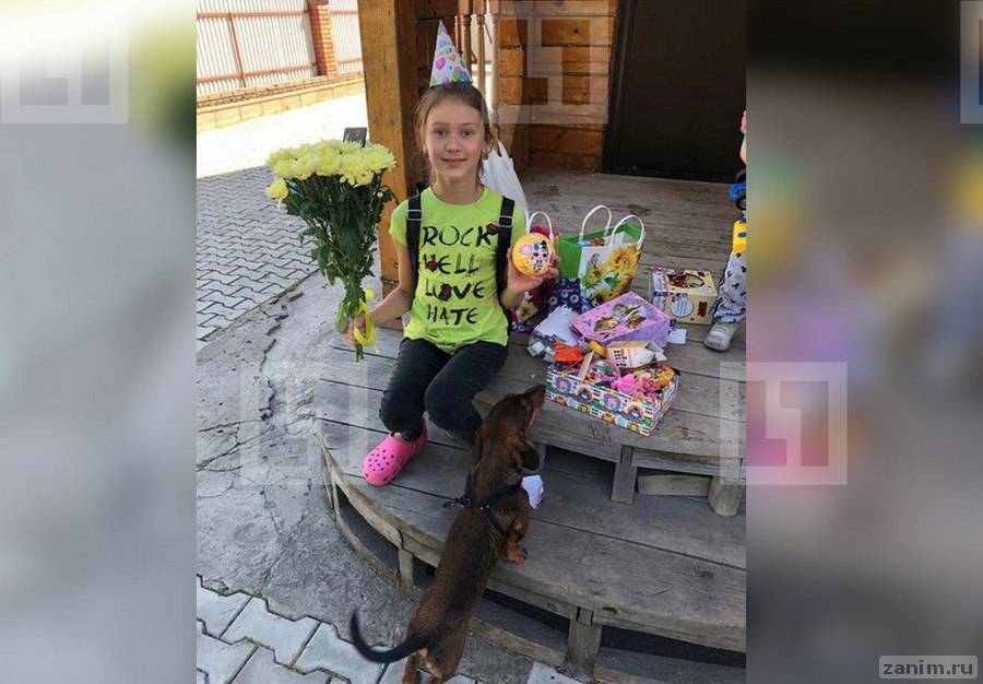 В Новосибирске маленькая девочка пытается найти собаку, которую украли